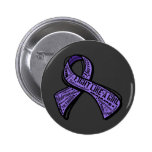 Fight Like a Girl Watermark - Hodgkin's Lymphoma buttons