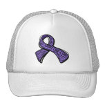 Fight Like a Girl Watermark - Hodgkin's Lymphoma hats