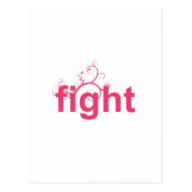 fight postcard