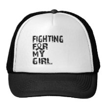 Fighting For My Girl Melanoma 21 Mesh Hats