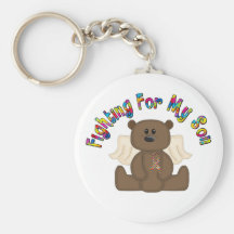 Fighting For My Son Key Chain