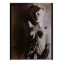 Figure of an Amazon Postcards