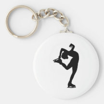 Figure Skating Keychain