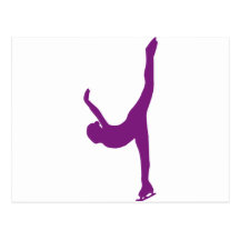 Figure Skating Post Card