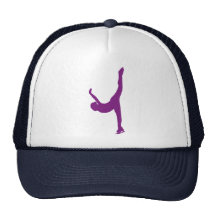 Figure Skating Trucker Hats