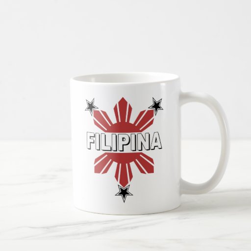 Filipina Sun and Star Coffee Mug