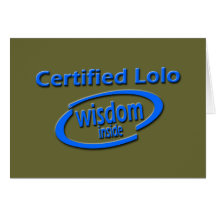 Filipino Lolo Gift – Certified Lolo Wisdom Inside Greeting Cards