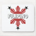 Filipino Sun and Star Mousepad