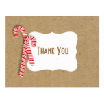 Fill in the Blank Holiday Kids Thank You  Postcard
