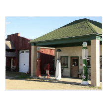 Filler Up Post Card