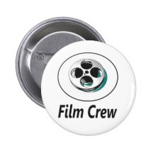 Film Crew Pinback Buttons
