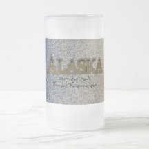 Final Frontier  Frosted Glass Mug