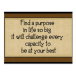 Find A Purpose: Postcards