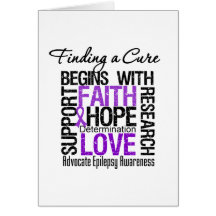 Finding a Cure For Epilepsy Greeting Card