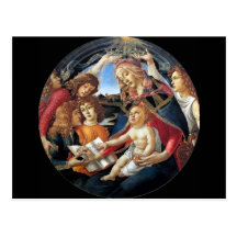 Fine Art Nativity Scene Painting Postcard