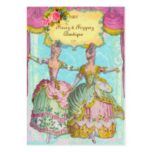 FINERY & FRIPPERY BOUTIQUE BUSINESS CARD