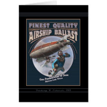 Finest Quality Airship Ballast Greeting Card