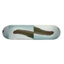 Finger holding a contact lens skate board decks