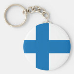 Finland High quality Flag Key Chain