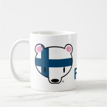 Finland kuma-chan coffee mug