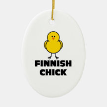 Finnish Chick Ornament