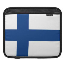 Finnish Flag iPad Sleeve