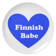 Finnish Girl Plate
