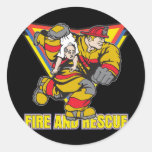Fire and Rescue Sticker