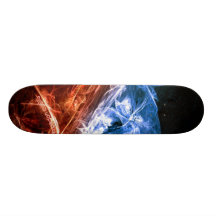 fire and water skateboard