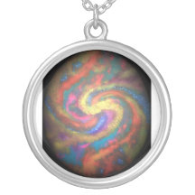 Fire Ball Personalized Necklace