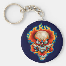 Fire Breather Design Key Chains