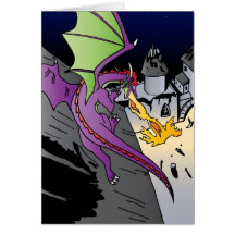 Fire Breathing Dragon Cards