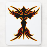 Fire Cross Mousemat