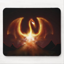 Fire Dragon Mouse Pads