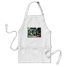 Fire Engine Gear Apron