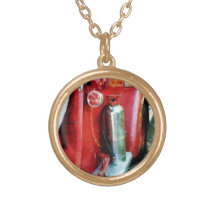Fire Extinguisher on Fire Truck Pendant