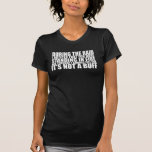 FIRE IS NOT A BUFF TEES