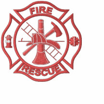 Fire Rescue Embroidered Polo Shirt
