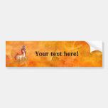Fire Unicorn Bumper Stickers