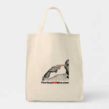 Fire Your MD Now grocery bag