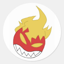 fireball sticker