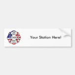 Firefighter 9/11 Never Forget 343 Bumper Sticker