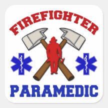 Firefighter Paramedic Stickers