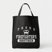 Firefighter's Brother Canvas Bag