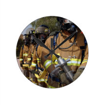 Firefighters Clock