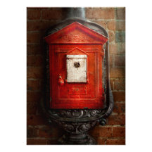 Fireman - The fire box Personalized Announcement