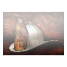 Fireman - The fire chief Personalised Invitations