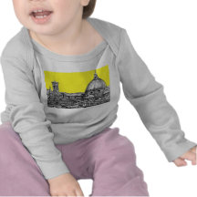 Firenze in canary yellow t shirt