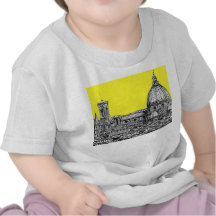Firenze in canary yellow t-shirts