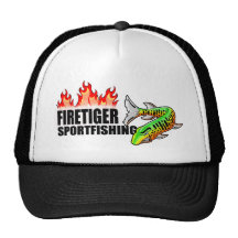 Firetiger Sportfishing Hat-horizontal logo